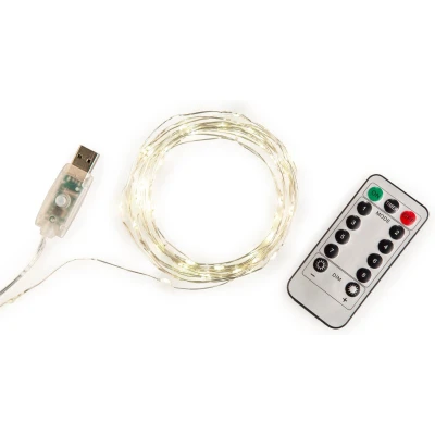 Afbeelding van Kikkerland Fairy Lights Met Afstandsbediening (10 Meter)