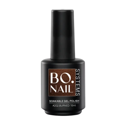 Afbeelding van BO.NAIL SYSTEMS BO Soakable Gel Polish #202 Burned 15ml