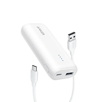 Afbeelding van Anker 321 Power Bank (PowerCore 5K), 5.200mAh Ultra Compacte Draagbare Oplader, Compatibel met iPhone 13 en 12 Series, Samsung, Google Pixel, LG meer (Adapter niet inbegrepen)