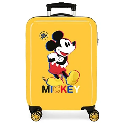 Afbeelding van Disney Minnie in Love Cabinekoffer, Citroengras, Cabinekoffer