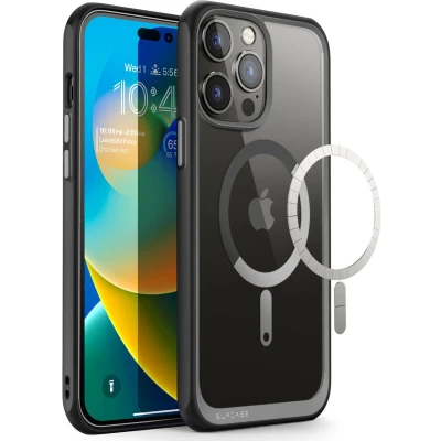 Afbeelding van SUPCASE UB MagSafe Hoesje Geschikt voor Apple iPhone 14 Pro Max Back Cover Zwart
