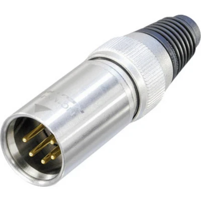 Afbeelding van Neutrik NC5MXHD XLR connector Stekker, recht Aantal polen: 5 Zilver 1 stuk(s)