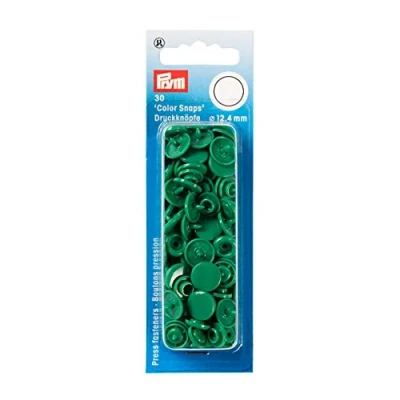 Afbeelding van Prym color snaps rond gras groen