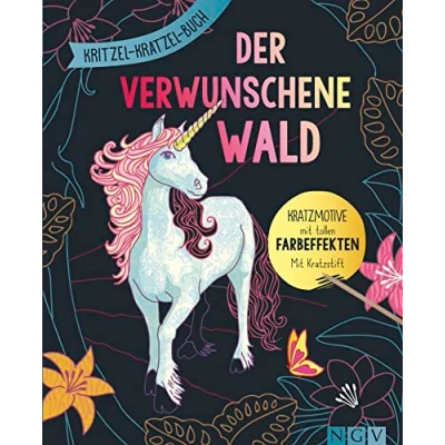 Afbeelding van Der verwunschene Wald Kritzel Kratzel Buch
