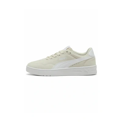 Afbeelding van Puma Court Lally Sneakers laag, Dames, Maat: 38, Rose quartz/white Leer/ synthetisch
