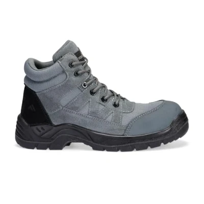 Afbeelding van Composietschoen Textile Suede schoen S1PL SR FO maat 36, Metal Grey