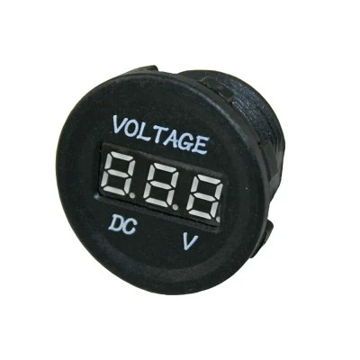 Afbeelding van Haba Powerline Voltmeter 10 30V Zwart Contactdozen