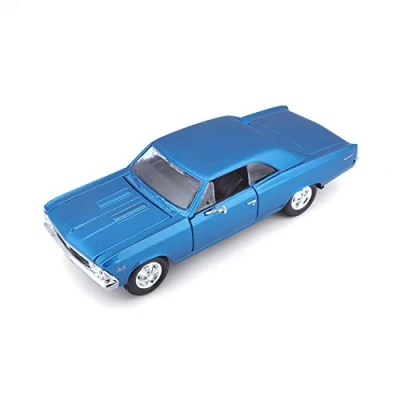 Afbeelding van BBURAGO MAISTO FRANCE Chevrolet Chevelle SS 396 1966 schaal 1/24 willekeurige kleur, M31960