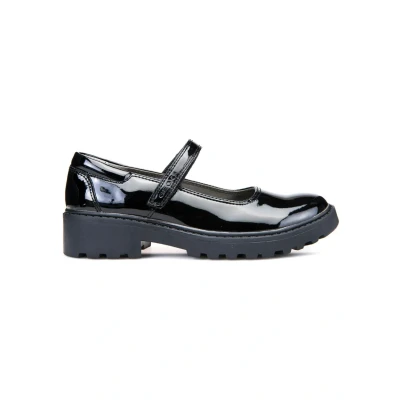 Afbeelding van Geox J Casey Girl, sneakers voor meisjes, zwart.