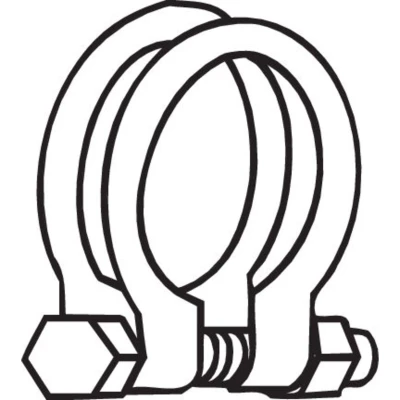 Afbeelding van Bosal Uitlaatklem 250 461