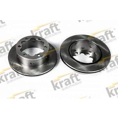 Afbeelding van KRAFT Remschijf MERCEDES BENZ: Sprinter 4 T Platform/Chassis 285,0, 285mm 22,0mm 6 Geventileerd 6051430 9044230212,9044230312,2D0615601B Remschijven