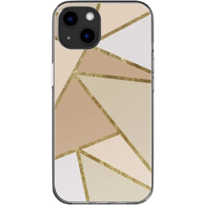 Afbeelding van imoshion hoesje Geschikt voor iPhone 13 Design Graphic Beige
