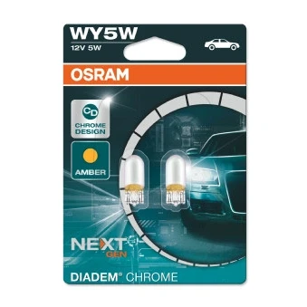Afbeelding van Osram WY5W Gloeilamp 12V 5W W2.1x9.5d Diadem Chrome 2 stuks