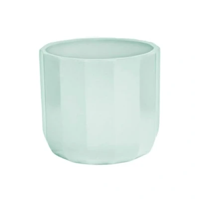 Afbeelding van Ivyline Keramische bloempot Geo munt 15 x cm