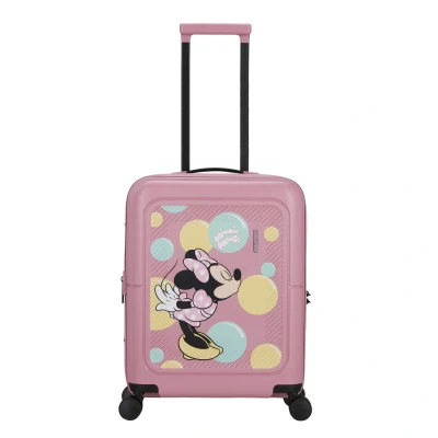 Afbeelding van American Tourister Trolley Dashpop Disney Spinner 55 / 20 EXP TSA Minnie Bubbles Roze