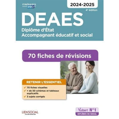 Image de DEAES 70 Fiches de révisions