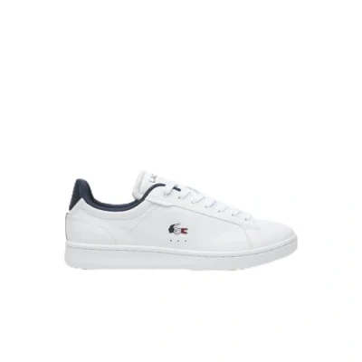 Afbeelding van Lacoste Carnaby SET Sneakers laag, Heren, Maat: 41, Beige/vert foncé Leer