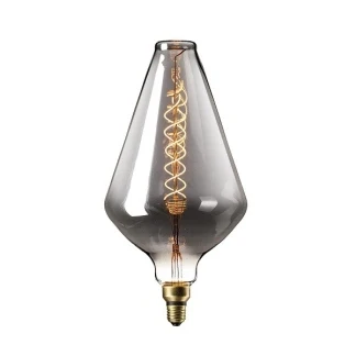 Afbeelding van Calex XXL Vienna E27 (6W, 80lm, 1800K, Dimbaar, Titanium)