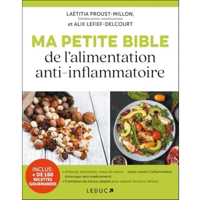 Afbeelding van MA PETITE BIBLE DE L&#039;ALIMENTATION ANTI INFLAMMATOIRE