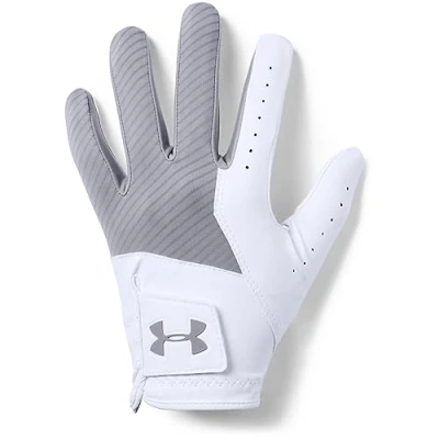 Afbeelding van Under Armour Heren Golfhandschoen Medal Wit/Grijs Linker handschoen (rechtshandige speler)