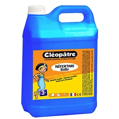 Afbeelding van CLEOPATRE PGBB5 5 gouache Nefertari baby cyaan/primair blauw jerrycan l