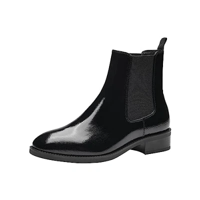 Afbeelding van Tamaris Korte laarzen, Dames, Maat: 40, Black patent Kunststof