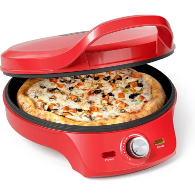 Afbeelding van Princess Pizza maker 115007 Tot 30 cm Grillfunctie Regelbare thermostaat Rood