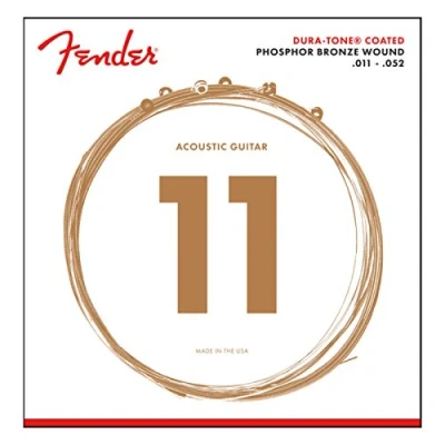 Afbeelding van Fender 860CL Phosphor Bronze Coated Akoestische gitaarsnaren