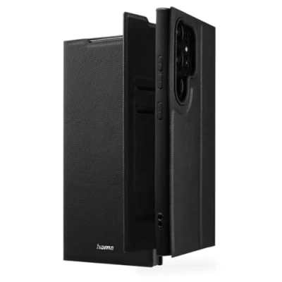 Afbeelding van Hama Booklet Samsung Galaxy S24 Ultra Zwart Met standfunctie