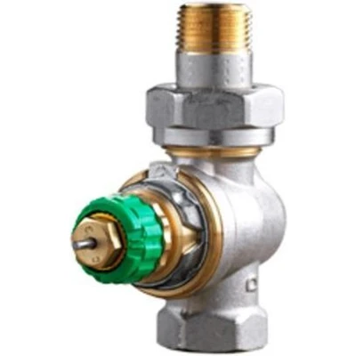 Afbeelding van Danfoss Dynamic Valve thermostatische radiatorkraan recht verkort 1/2