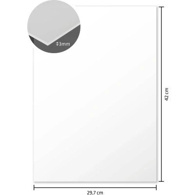 Afbeelding van Foamboard Wit A3 3mm