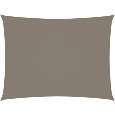 Afbeelding van Zonnescherm rechthoekig 5x6 m oxford stof taupe