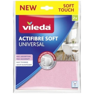 Afbeelding van Vileda Activezel multifunctionele doek 100% microvezel, 2 pack