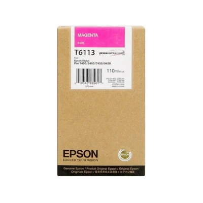 Afbeelding van Epson T6123 (C13T612300) Inktcartridge Magenta