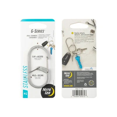 Afbeelding van Nite Ize G Series Karabijnhaak Zilver #4