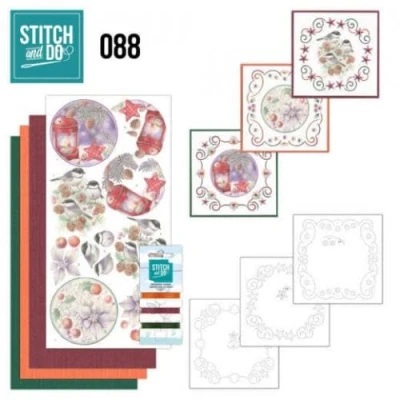 Afbeelding van Stitch and Do 88 Christmas Florals