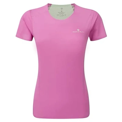 Afbeelding van Ronhill Dames Hardloop Shirt Tech Race S/S Tee Aquamint/El Blue M