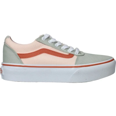 Afbeelding van Vans Ward Platform Patel Block Sneaker Meisjes Multi Maat 36