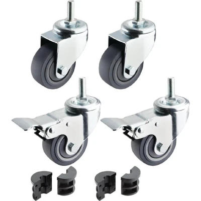 Afbeelding van Vogue wielen voor RVS werktafels (4 stuks)