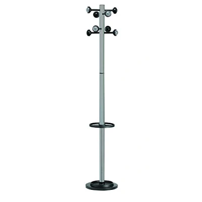 Afbeelding van Unilux Kapstok Accueil, Hoogte 175 Cm, 8 Kledinghaken, Metaalgrijs
