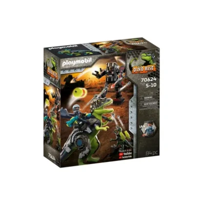Afbeelding van PLAYMOBIL Dino Rise T Rex: gevecht der giganten 70624