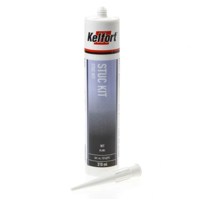 Afbeelding van Kelfort Stucoseal kit wit 310ml