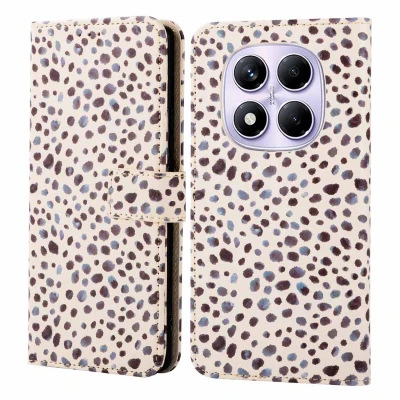 Afbeelding van imoshion Design Bookcase voor de Xiaomi Redmi Note 14 Pro (4G) Black And White Dots
