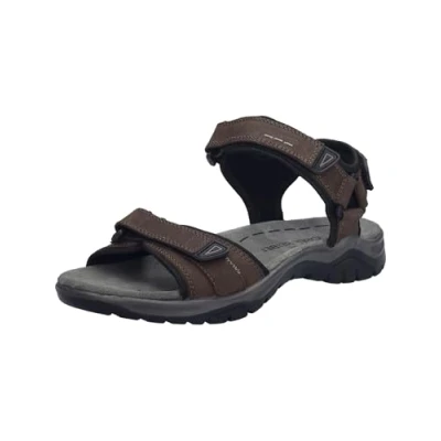 Afbeelding van Josef Seibel ARLO Outdoorsandalen, Heren, Maat: 41, Braun Leer