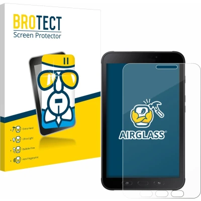 Afbeelding van BROTECT AirGlass kogelwerende glasfolie (1 Stuk, Galaxy Tab Active 2, Sm t395), Tablet beschermfolie