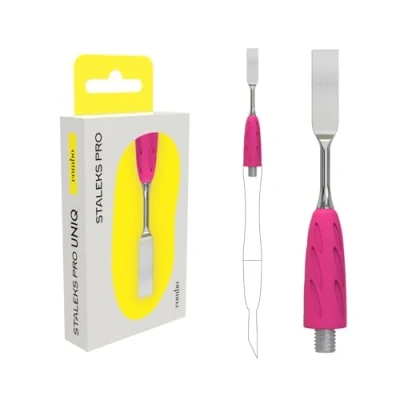 Afbeelding van STALEKS Pro by Natury Nails drukknop, verwisselbaar onderdeel, roestvrij staal en siliconen, steriliseerbaar, manicure, pedicure, GUMMY Combo (UNIQ 18)