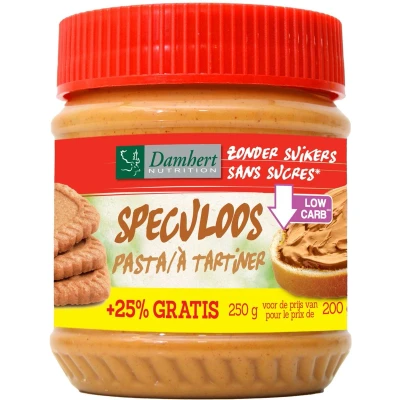 Afbeelding van Damhert Zonder Suiker Speculoospasta