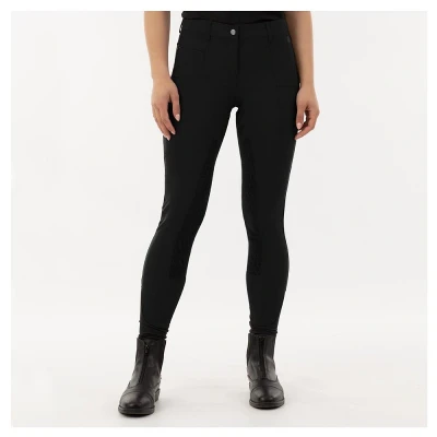 Image de BR Pantalon d&#039;Équitation Envy Silicone Fond de Peau Meteorite 44