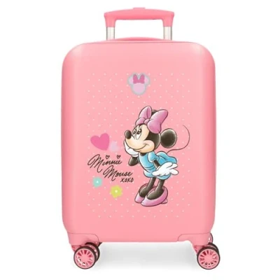 Afbeelding van Minnie Imagine Trolley 4 Wheels 50 cm Pink