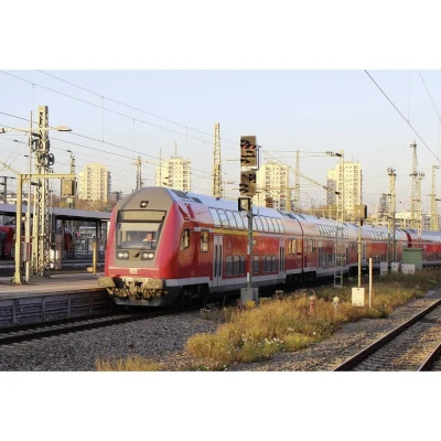 Afbeelding van Piko H0 58803 dubbeldeksrijtuig van de DB AG 2e klas
